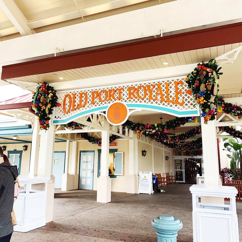 Old Port Royale at the Caribbean Beach Resort in Disney 