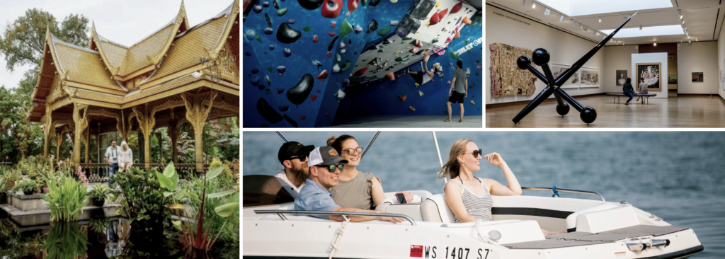 Everyday M&K Guide to Madison: olbrich boulders chazen capital boat rentals